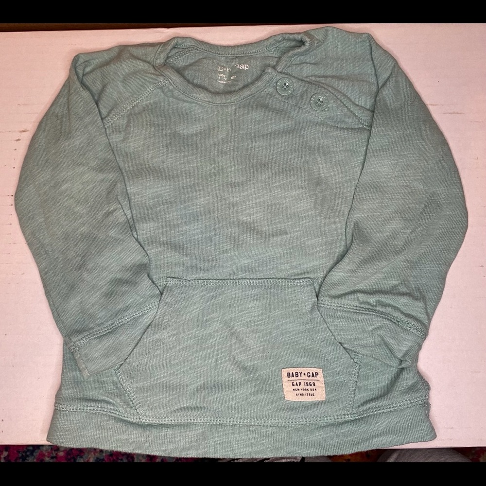 18-24 months boy Teal sweater
